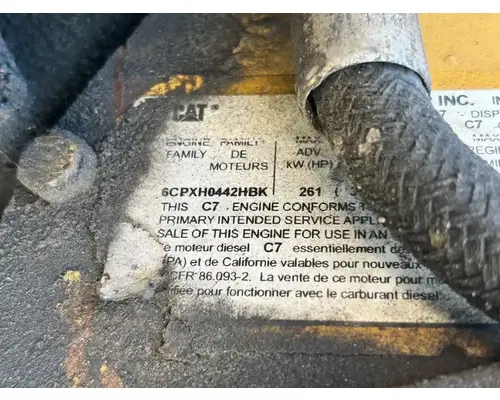 Caterpillar C7 Engine Assembly