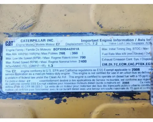 Caterpillar C7 Engine Assembly