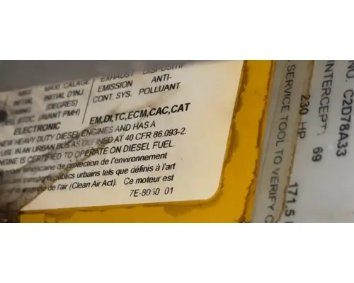 Caterpillar C7 Engine Assembly