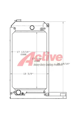 Caterpillar DRW120 Radiator