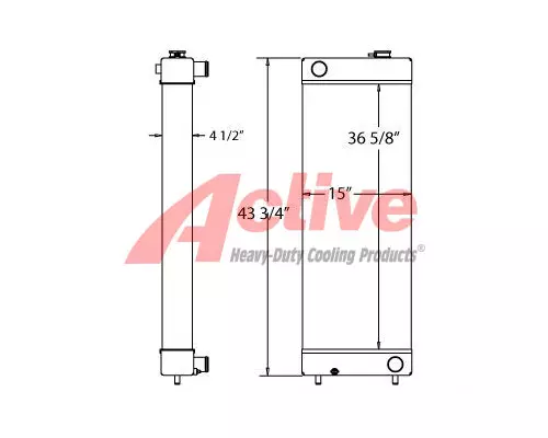 Caterpillar SK260 Radiator