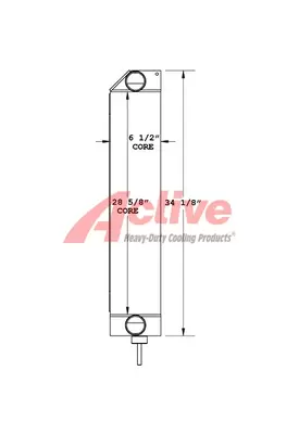 Caterpillar TL1055C Charge Air Cooler (ATAAC)