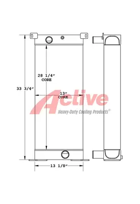 Caterpillar TL1055C Radiator