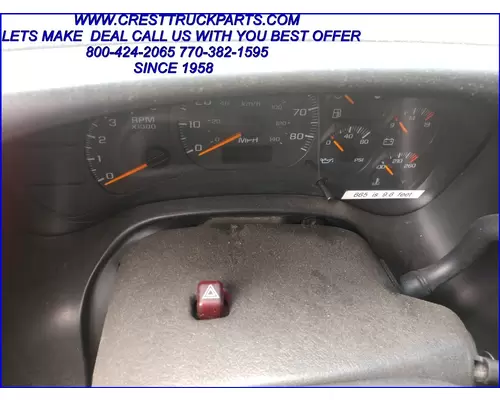 Instrument Cluster CHEVROLET C4500 Crest Truck Parts