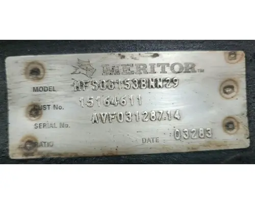 Chevrolet C6500 Axle Assy, Fr (4WD)