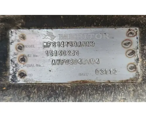 Chevrolet C8500 Axle Assy, Fr (4WD)