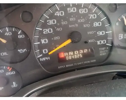 Chevrolet Express Instrument Cluster