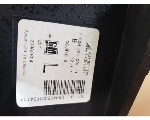 Chevrolet Other Headlamp Assembly