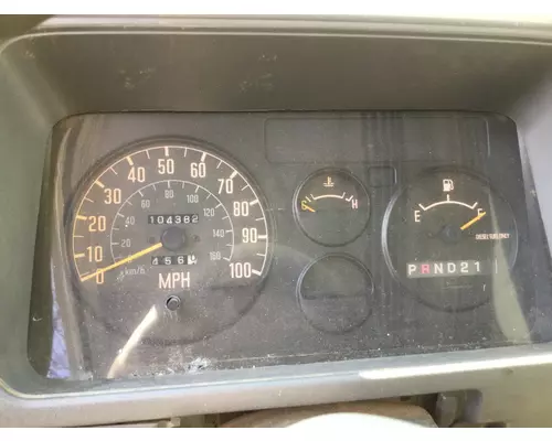 Instrument Cluster CHEVROLET W4500 LKQ Evans Heavy Truck Parts