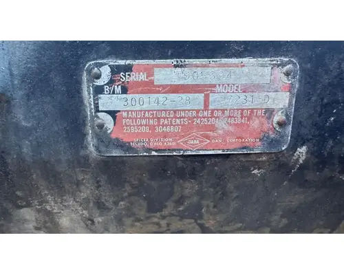 Transmission Assembly Clark 282V Holst Truck Parts