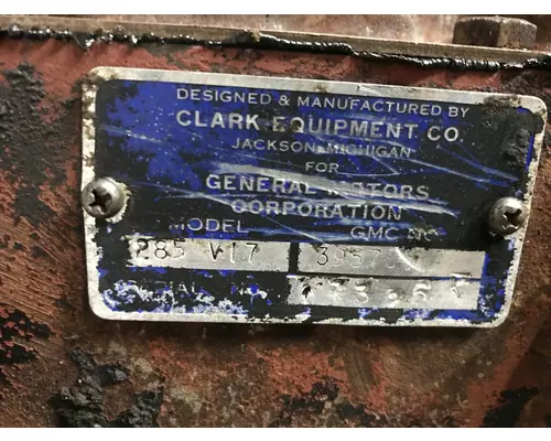 Clark 285V Transmission