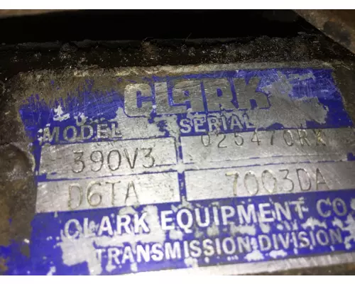 Clark 390V Transmission
