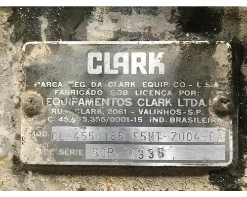 Clark CL455 Transmission