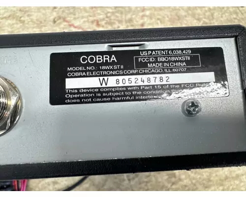 Cobra 18WXST11 Radio