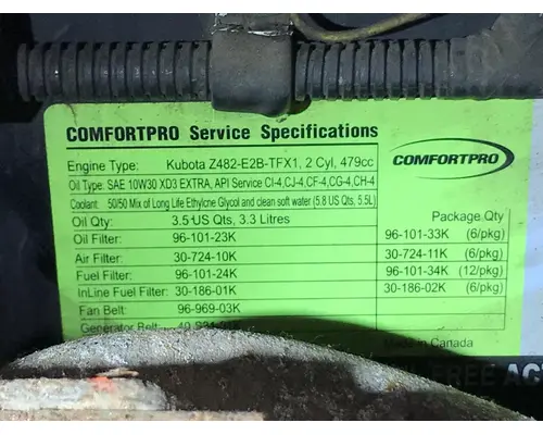 Comfort Pro ALL Truck Equipment, APU (Auxiliary Power Unit)