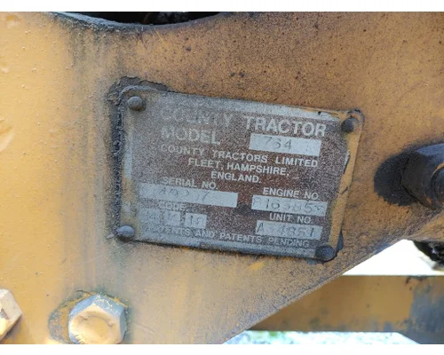 County 764 Industrial Tractor Equipment (Whole Vehicle)