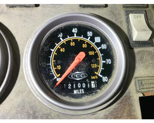 Crane Carrier TRUCK Speedometer (See Also Inst. Cluster)