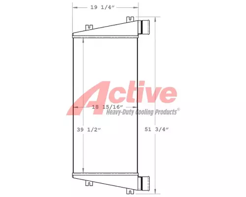 Crane Carrier  Charge Air Cooler (ATAAC)