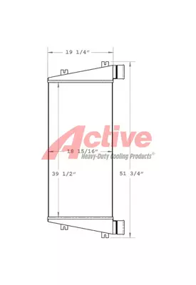 Crane Carrier  Charge Air Cooler (ATAAC)