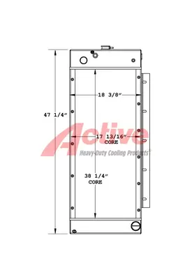 Cummins   200KW Generator Radiator