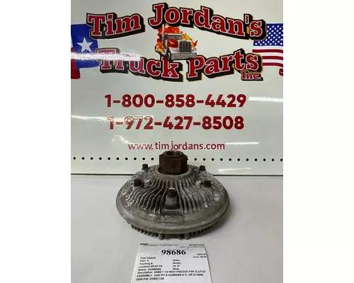 Fan Clutch CUMMINS  Tim Jordan's Truck Parts, Inc.