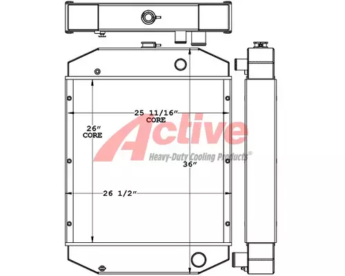 Radiator Cummins  Active Radiator