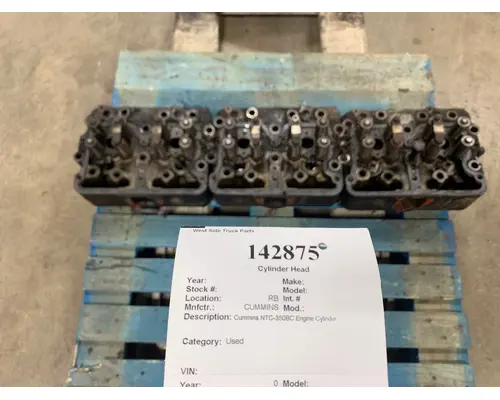 Cylinder Head CUMMINS 3008100 West Side Truck Parts
