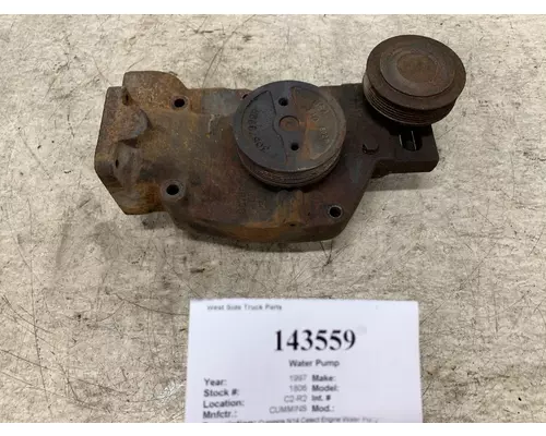 Water Pump CUMMINS 3078523 West Side Truck Parts