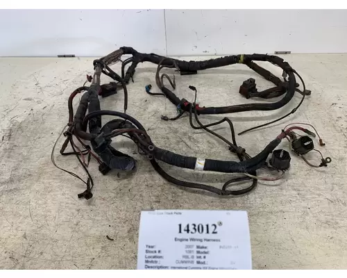 Engine Wiring Harness CUMMINS 359918C92 West Side Truck Parts