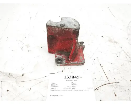 Brackets, Misc. CUMMINS 3681191 West Side Truck Parts