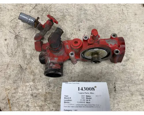 Engine Parts, Misc. CUMMINS 3681446 West Side Truck Parts