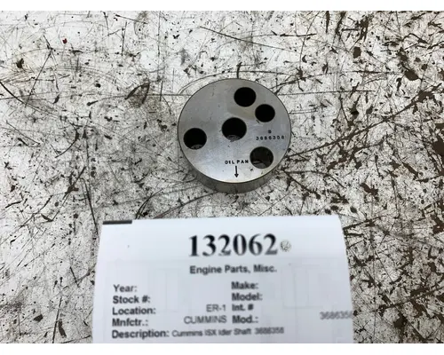 Engine Parts, Misc. CUMMINS 3686358 West Side Truck Parts
