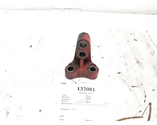 Brackets, Misc. CUMMINS 3686430 West Side Truck Parts
