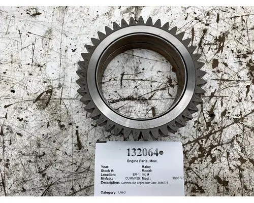 Engine Parts, Misc. CUMMINS 3686778 West Side Truck Parts