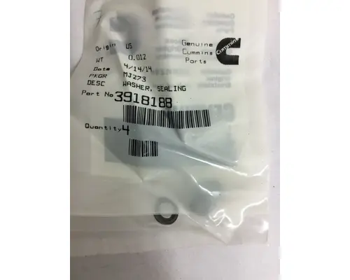 Engine Parts, Misc. CUMMINS 3918188 G &amp; W Equipment