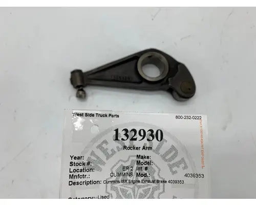 Rocker Arm CUMMINS 4039353 West Side Truck Parts