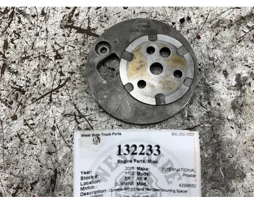 Engine Parts, Misc. CUMMINS 4298650 West Side Truck Parts