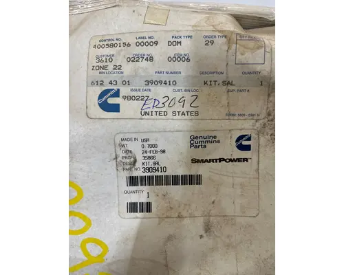 Cummins 4BT Engine Parts, Misc.