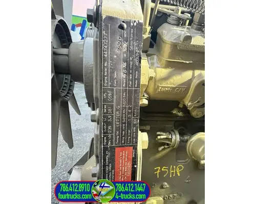 Cummins 4B Engine Assembly