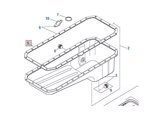 Oil Pan Cummins 5.9L Holst Truck Parts