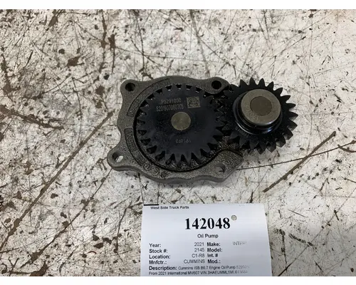 Oil Pump CUMMINS 5291050 West Side Truck Parts