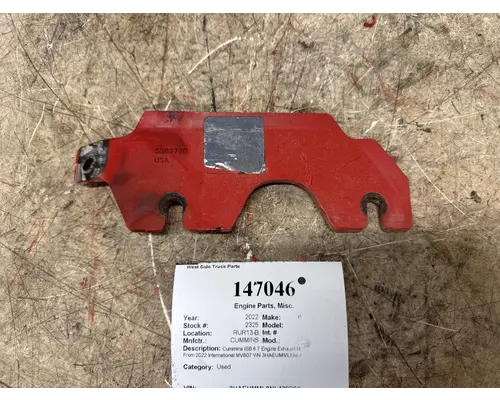 Engine Parts, Misc. CUMMINS 5582778 West Side Truck Parts