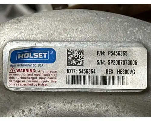 Turbocharger / Supercharger Cummins 6.7 Complete Recycling Group LLC