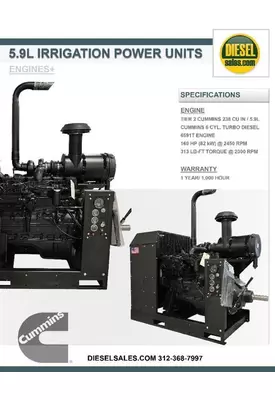 Cummins 6BT5.9 Engine Assembly