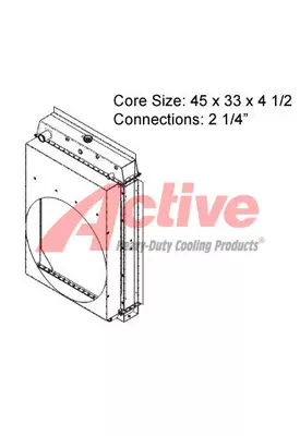 Cummins 6CTA8.3-DM Radiator