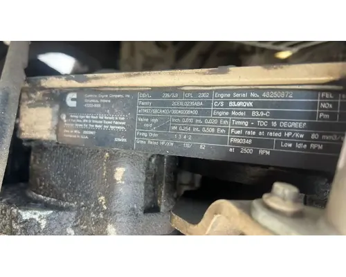 Cummins B3.9 Engine Assembly
