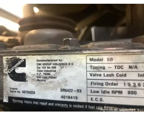 Cummins B5.9 Engine Assembly