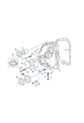 Cummins Big Cam Engine Parts, Misc.