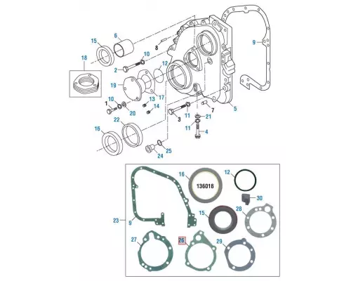 Cummins Big Cam Engine Parts, Misc.