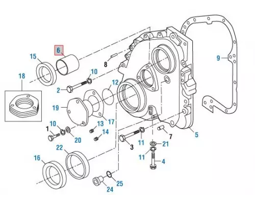 Cummins Big Cam Engine Parts, Misc.